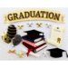 Little B - Decorative 3 Dimensional Stickers with Foil and Gem Accents - Graduation - Large