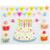Little B - Decorative 3 Dimensional Stickers with Epoxy and Foil Accents - Birthday - Large