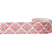 Little B - Decorative Paper Tape - Red Damask - 25mm
