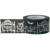 Little B - Decorative Paper Tape - Halloween - Halloween Fence - 25mm