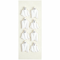 Little B - 3 Dimensional Stickers - Halloween - Scary Ghosts - Mini