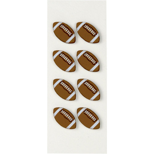 Little B - 3 Dimensional Stickers - Football - Mini
