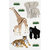 Little B - 3 Dimensional Stickers - Zoo Animals - Medium