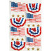 Little B - 3 Dimensional Stickers - USA Flags - Medium