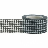 Little B - Decorative Paper Tape - Houndstooth - 25mm
