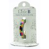 Little B - Decorative Paper Tape - Pink Foil Multi Color Stripes - 3mm