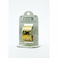 Little B - Decorative Paper Tape - Gold Foil Toile - 25mm