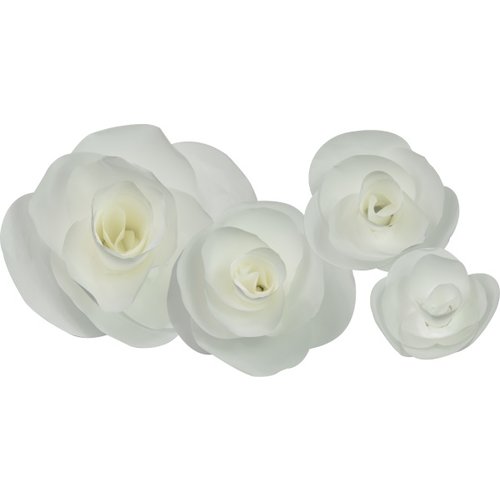 Little B - Paper Flower - Petal Kits - White Rose