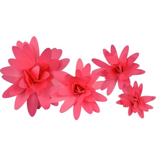 Little B - Paper Flower - Petal Kits - Bright Pink Daisy
