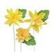 Little B - Paper Flower - Petal Strip Kits - Yellow Mum