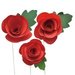 Little B - Paper Flower - Petal Strip Kits - Red Rose