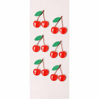 Little B - 3 Dimensional Stickers - Mini - Cherries