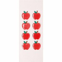 Little B - 3 Dimensional Stickers - Mini - Apple