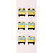 Little B - 3 Dimensional Stickers - Mini - School Bus
