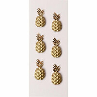 Little B - 3 Dimensional Stickers - Mini - Pineapple