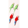 Little B - 3 Dimensional Stickers - Mini - Tropical Birds