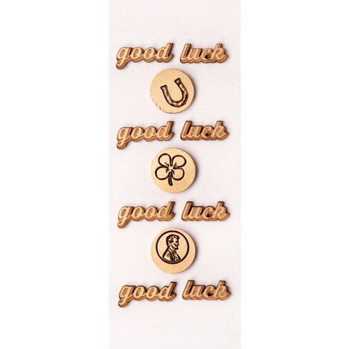 Little B - 3 Dimensional Stickers - Mini - Good Luck