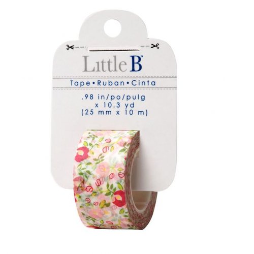 Little B - Decorative Paper Tape - Floral - 25mm