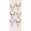 Little B - Christmas Collection - Decorative 3 Dimensional Stickers - White Stags with Glitter - Mini