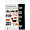 Little B - Halloween Collection - Cutting Dies - Halloween Phrases