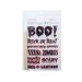 Little B - Halloween Collection - Rub Ons - Boo Halloween Phrases