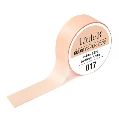 Little B - Color Paper Tape - Flesh - 15mm