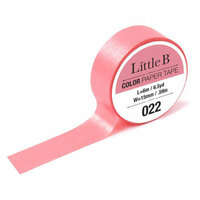 Little B - Color Paper Tape - Pink - 15mm