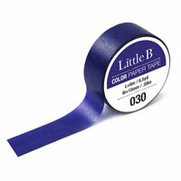 Little B - Color Paper Tape - Ultra Marine Blue - 15mm