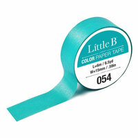 Little B - Color Paper Tape - Light Aqua - 15mm