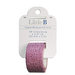 Little B - Decorative Paper Tape - Pink Glitter Lace - 25mm
