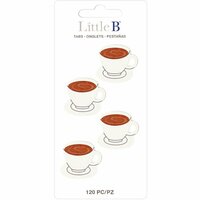 Little B - Decorative Paper Tabs - Coffee Break