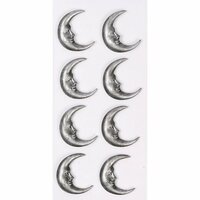 Little B - Halloween - 3 Dimensional Stickers - Mini - Half Moon