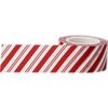 Little B - Christmas - Decorative Paper Tape - Candy Cane Stripes - 25mm
