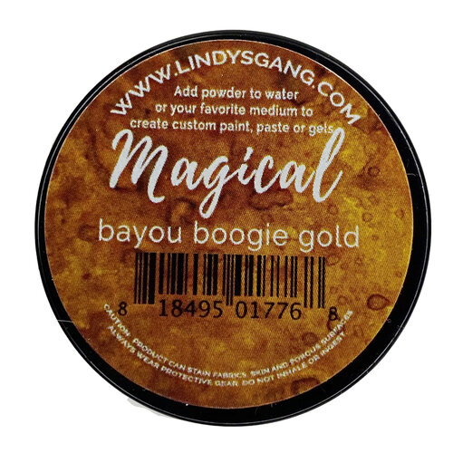 Lindy's Stamp Gang - Magical - Powdered Paint - Bayou Boogie Gold
