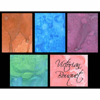 Lindy's Stamp Gang - Starburst Color Shot - Set - Victorian Bouquet