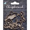 Little Birdie Crafts - Chipboard Pieces - Garden Bird