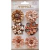Little Birdie Crafts - Vintaj Collection - Fusion Blossoms - Rustic Earth