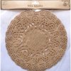 Little Birdie Crafts - Mix Media Collection - Burlap Doilies - Large - Round - 10 Inches