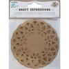 Little Birdie Crafts - Kraft Expressions Collection - Doilies - Scalloped - 4 Inches