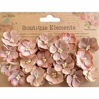 Little Birdie Crafts - Boutique Elements Collection - Embossed Daisies - Bisque