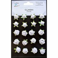 Little Birdie Crafts - Classic Elements Collection - Rose Hill - White