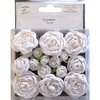 Little Birdie Crafts - Classic Elements Collection - English Roses - Small - White