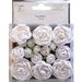 Little Birdie Crafts - Classic Elements Collection - English Roses - Small - White