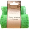 Little Birdie Crafts - Mix Media Collection - Burlap Ribbon - Green