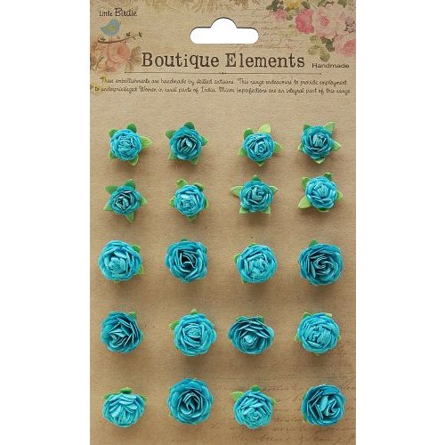 Little Birdie Crafts - Boutique Elements Collection - Rose Hill - Blue