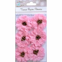 Little Birdie Crafts - Tissue Paper Flowers Collection - Pollen Star Flowers - Pink