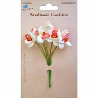 Little Birdie Crafts - Handmade Creation Collection - Mini Orchid Flower - Pinks