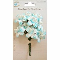 Little Birdie Crafts - Handmade Creation Collection - Sakura Flower - Blue