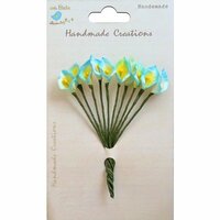 Little Birdie Crafts - Handmade Creation Collection - Calla Lily Flower - Blue