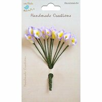 Little Birdie Crafts - Handmade Creation Collection - Calla Lily Flower - Purple